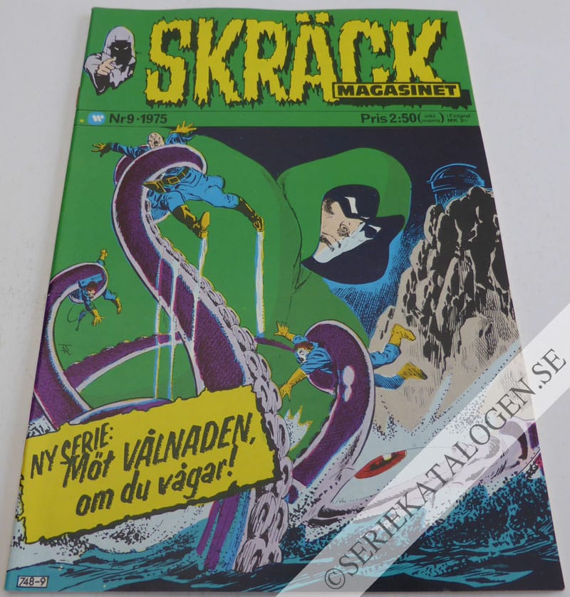 Framsida på Skräckmagasinet #9 (1975)