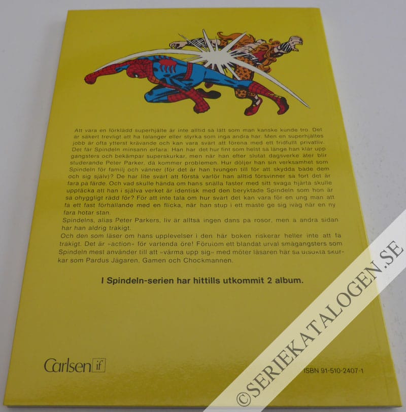 Baksida på I klorna på undre världen (1979)