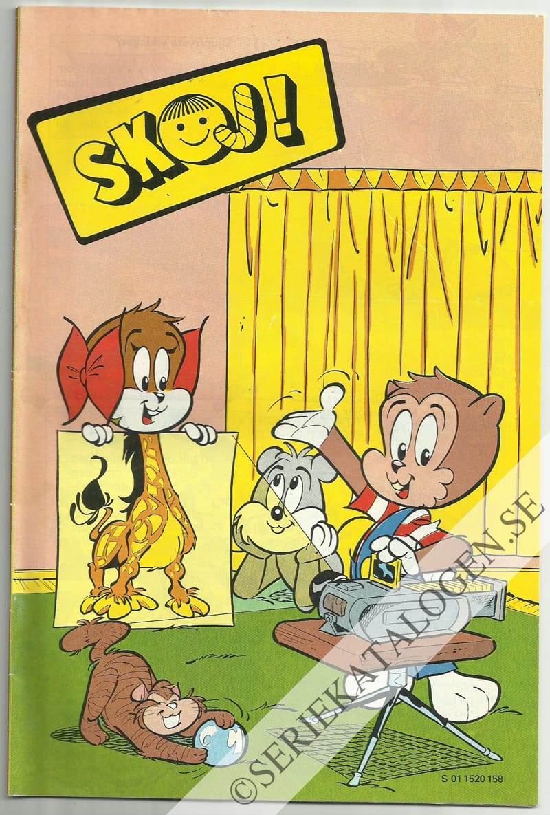 Framsida på Skoj #S 01 1520 158 (1983)