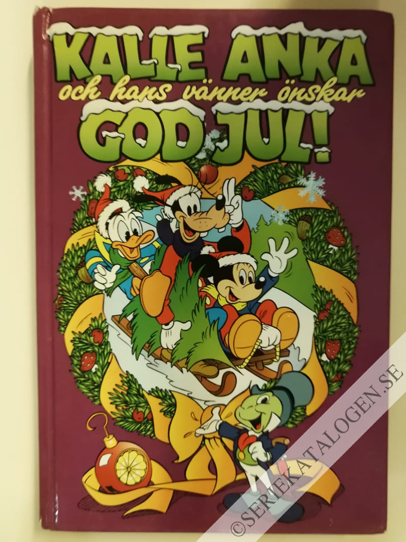 Framsida på Kalle Anka och hans vänner önskar God Jul! #4 (1998)