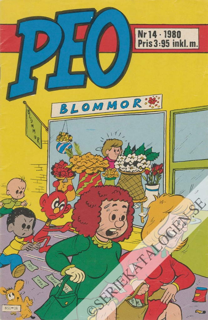 Framsida på Peo #14 (1980)