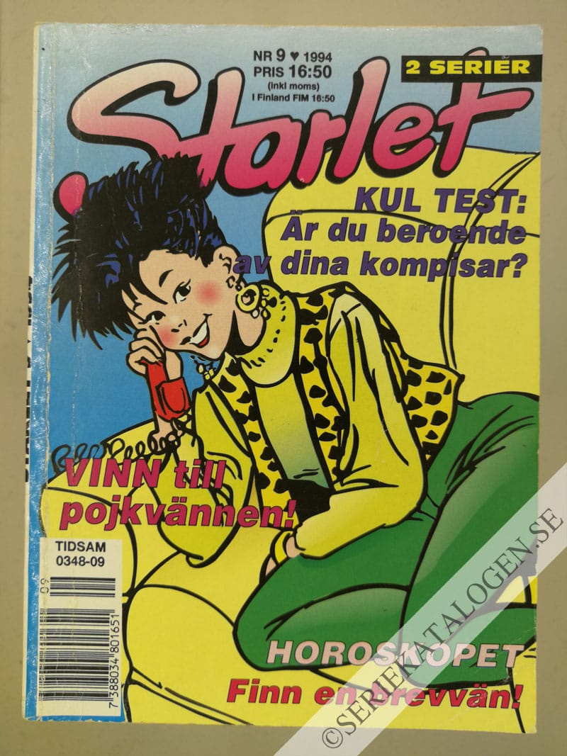 Framsida på Starlet #9 (1994)