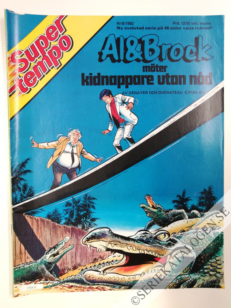 Framsida på Supertempo #8 (1982)