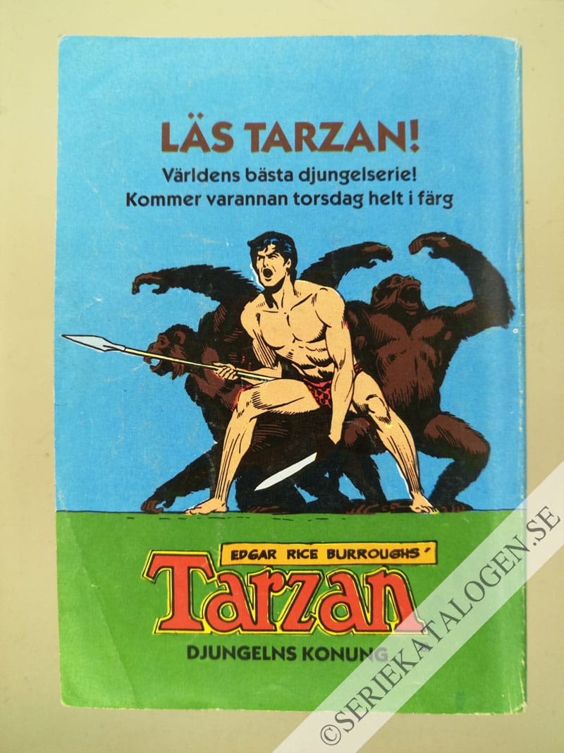 Baksida på Utpressning (1980)