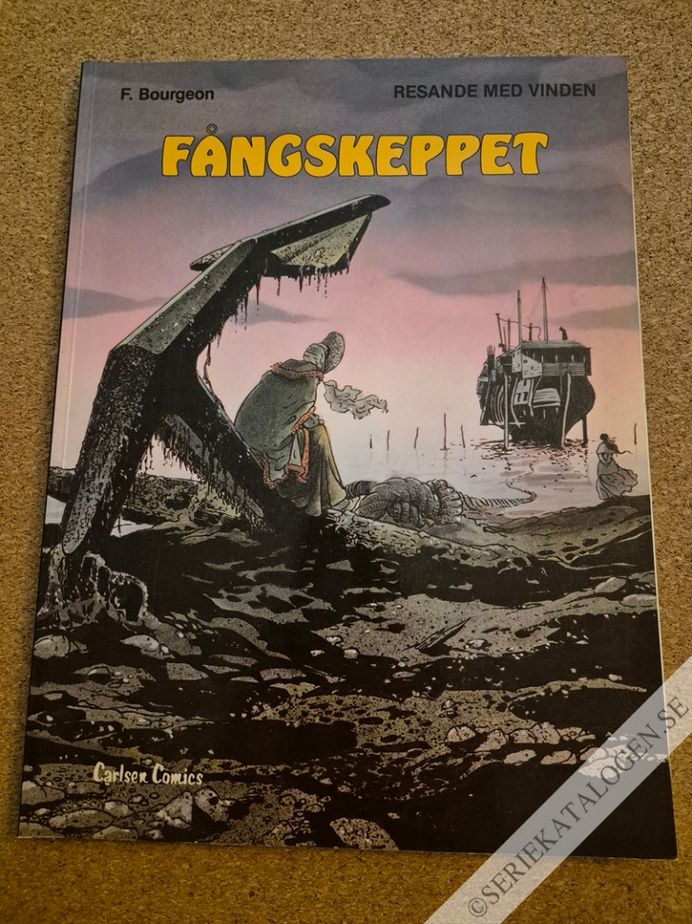 Framsida på Resande med vinden Fångskeppet (1981)