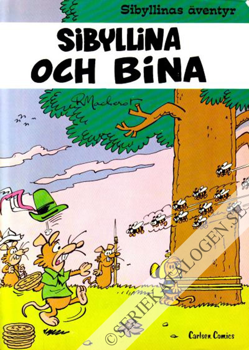 Framsida på Sibyllinas äventyr Sibyllina och bina (1978)