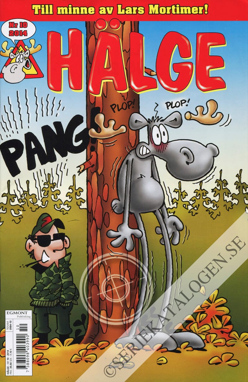 Framsida på Hälge #10 (2014)