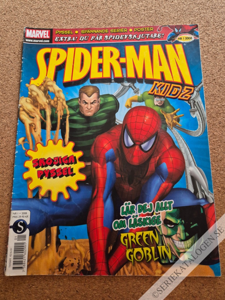 Framsida på Spider-Man Kidz #1 (2008)