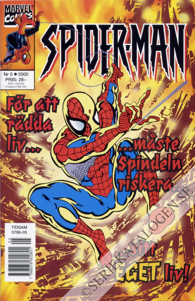 Framsida på Spider-Man #5 (2000)