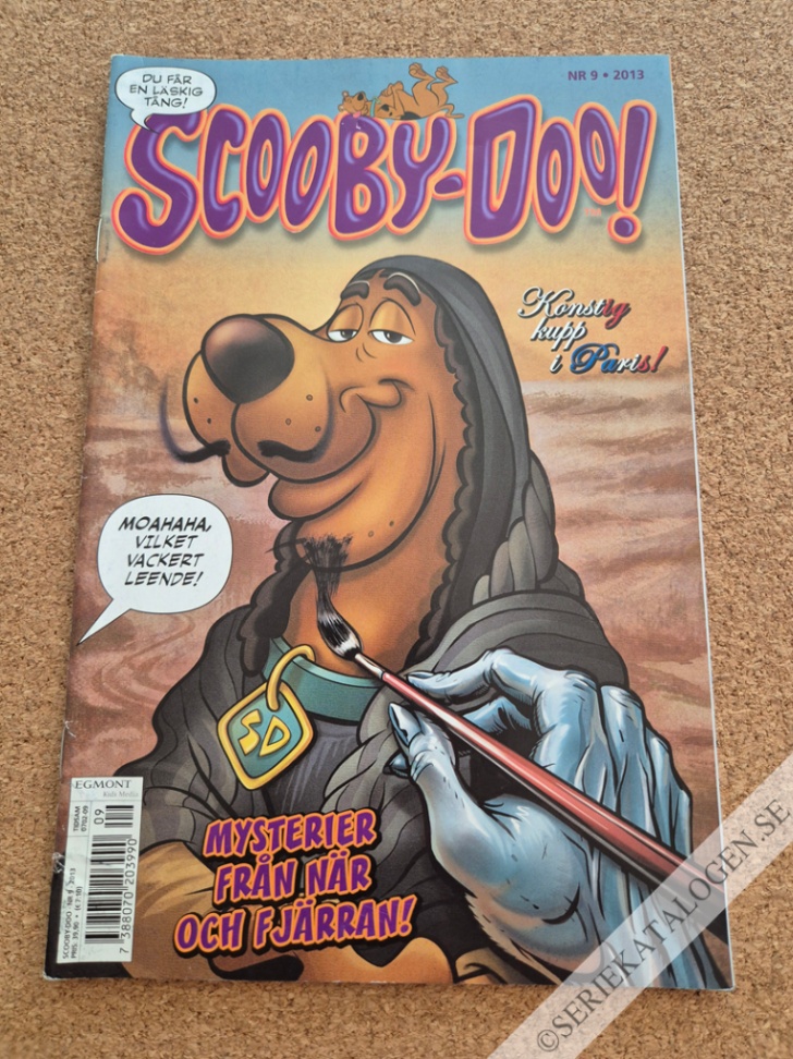 Framsida på Scooby-Doo! #9 (2013)