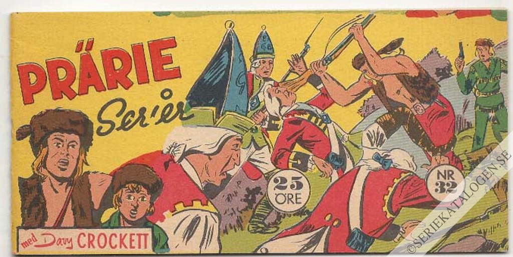 Framsida på Prärie-serier #32 (1958)