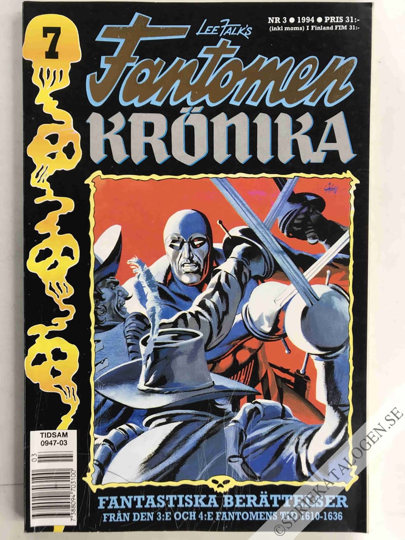 Framsida på Fantomen Krönika #3 (1994)