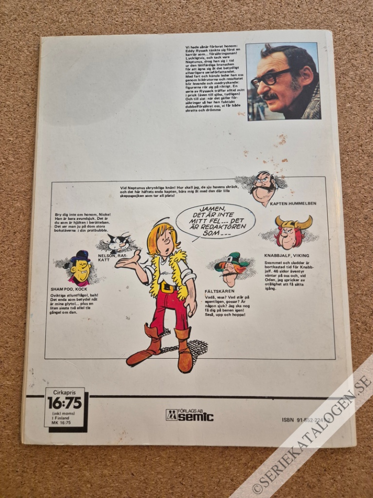 Baksida på Skattön (1981)