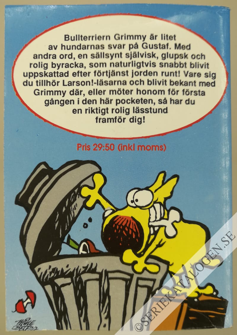 Baksida på Mother Goose & Grimmy (1990)