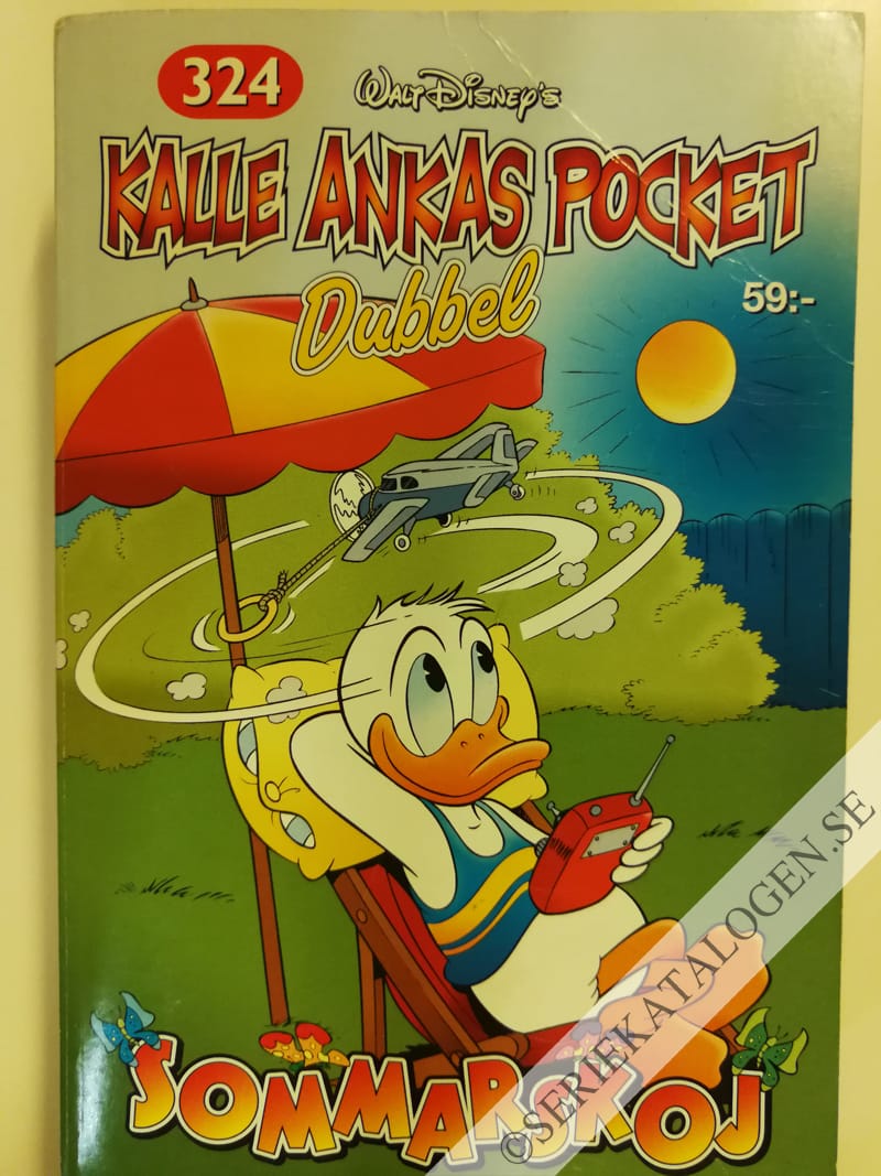 Framsida på Kalle Ankas pocket #324 - Sommarskoj (2006)