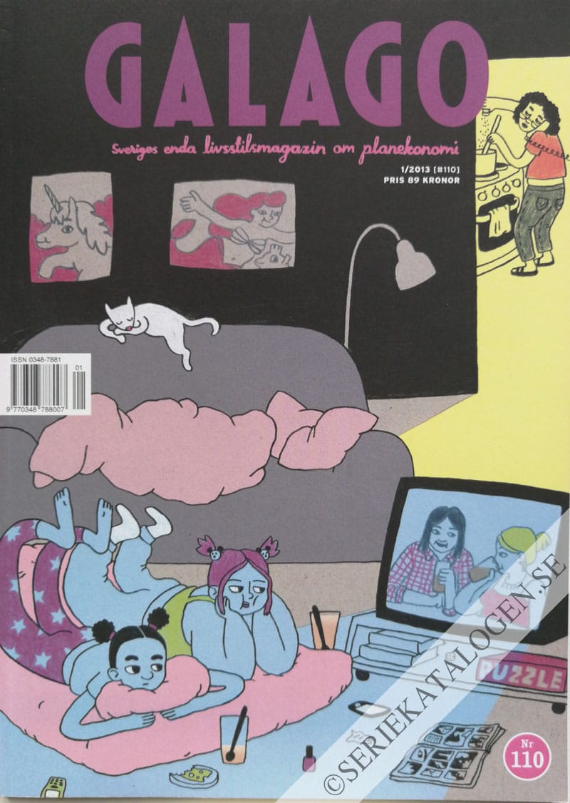 Framsida på Galago #1 (2013)