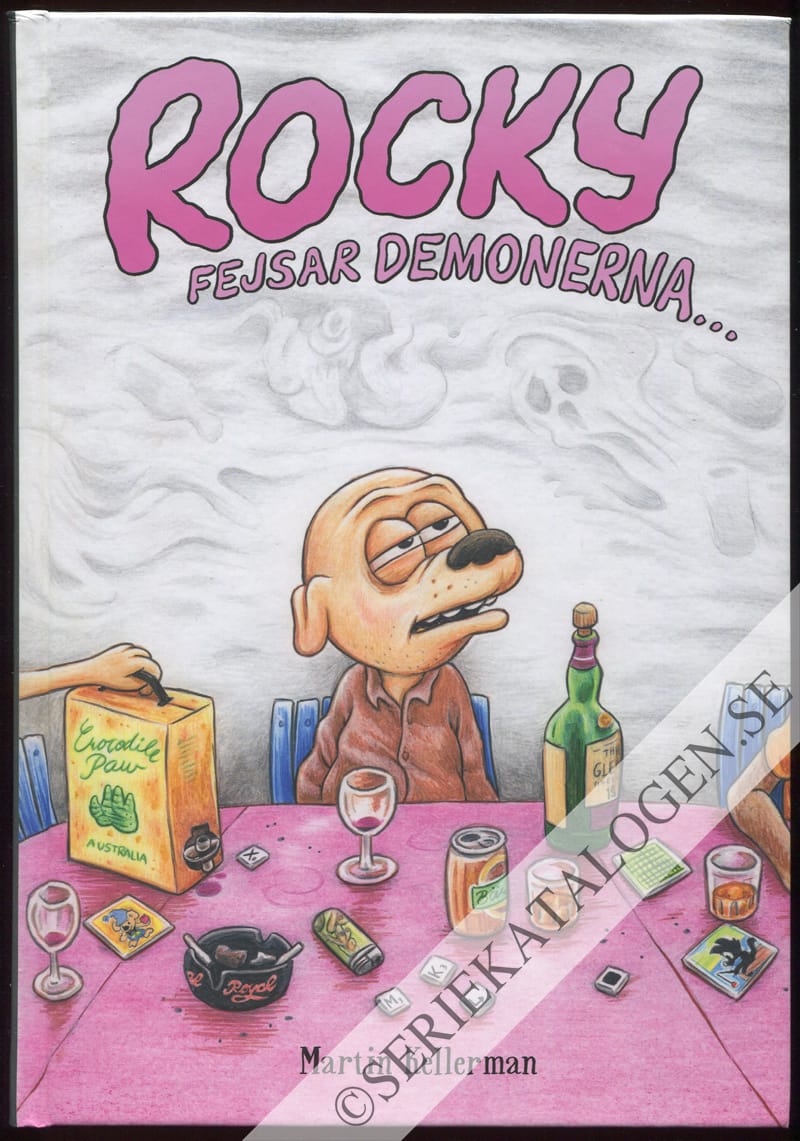 Framsida på Rocky Rocky fejsar demonerna... (2013)