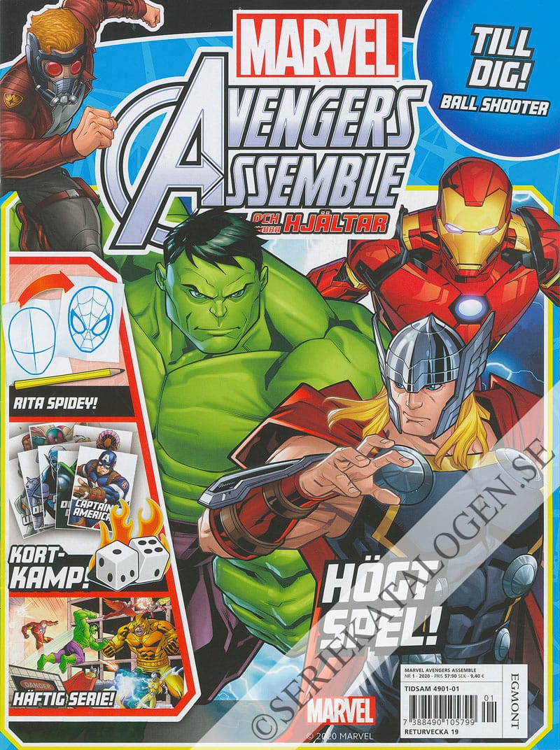 Framsida på Avengers Assemble #1 (2020)