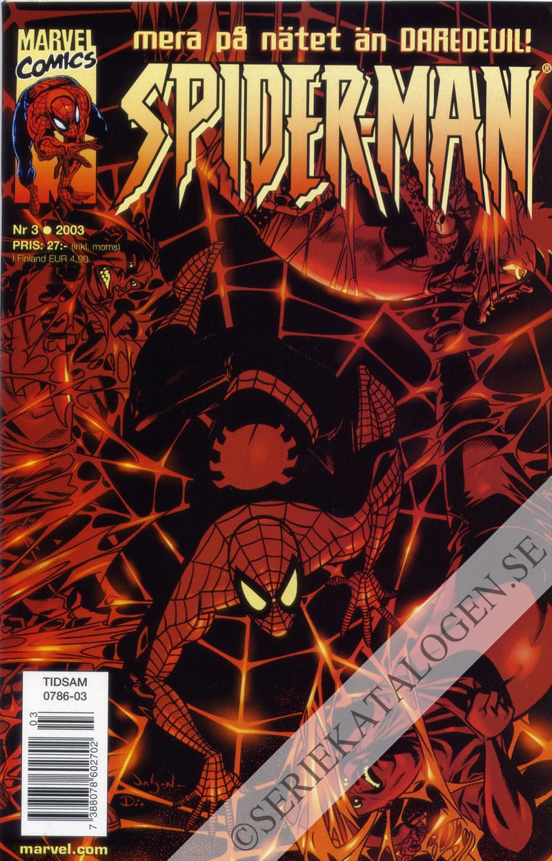 Framsida på Spider-Man #3 (2003)