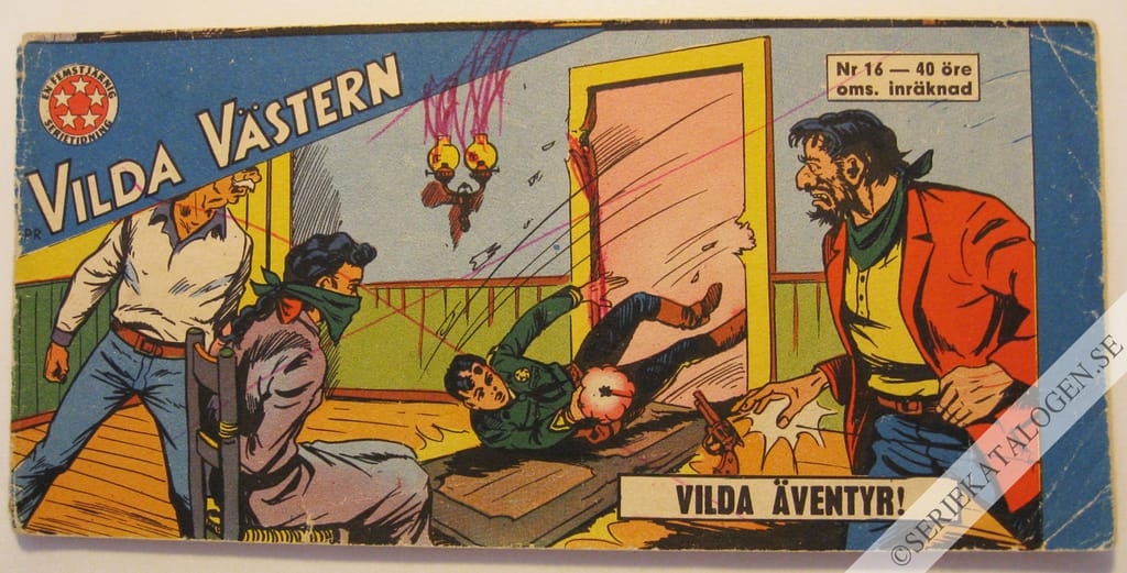 Framsida på Vilda Västern #16 (1966)