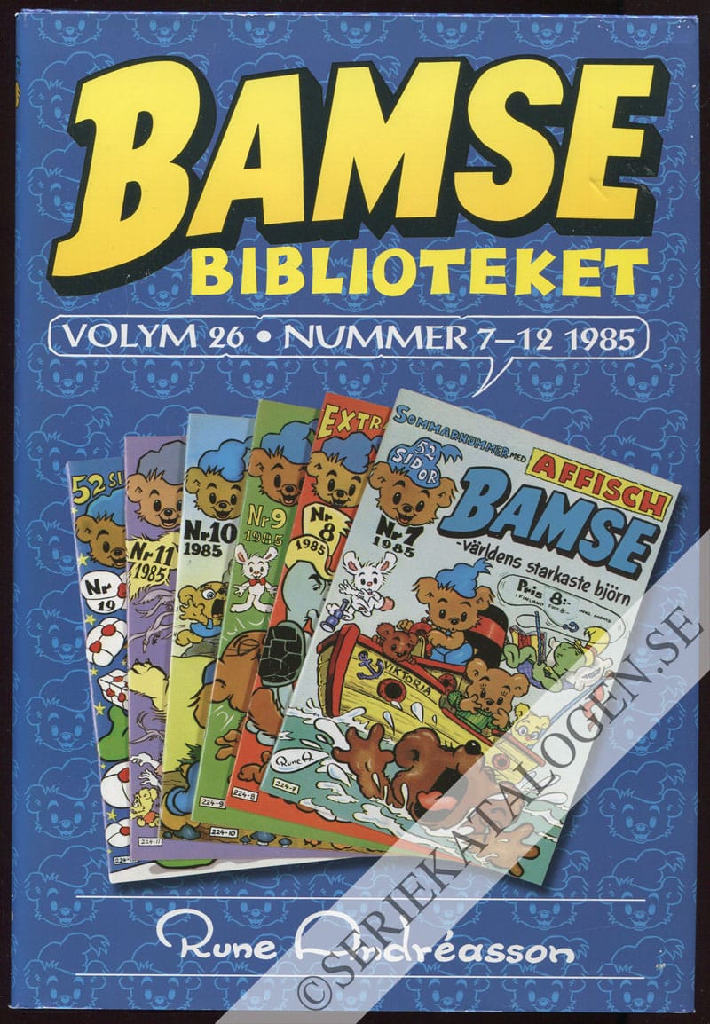 Framsida på Bamsebiblioteket #26 (2008)