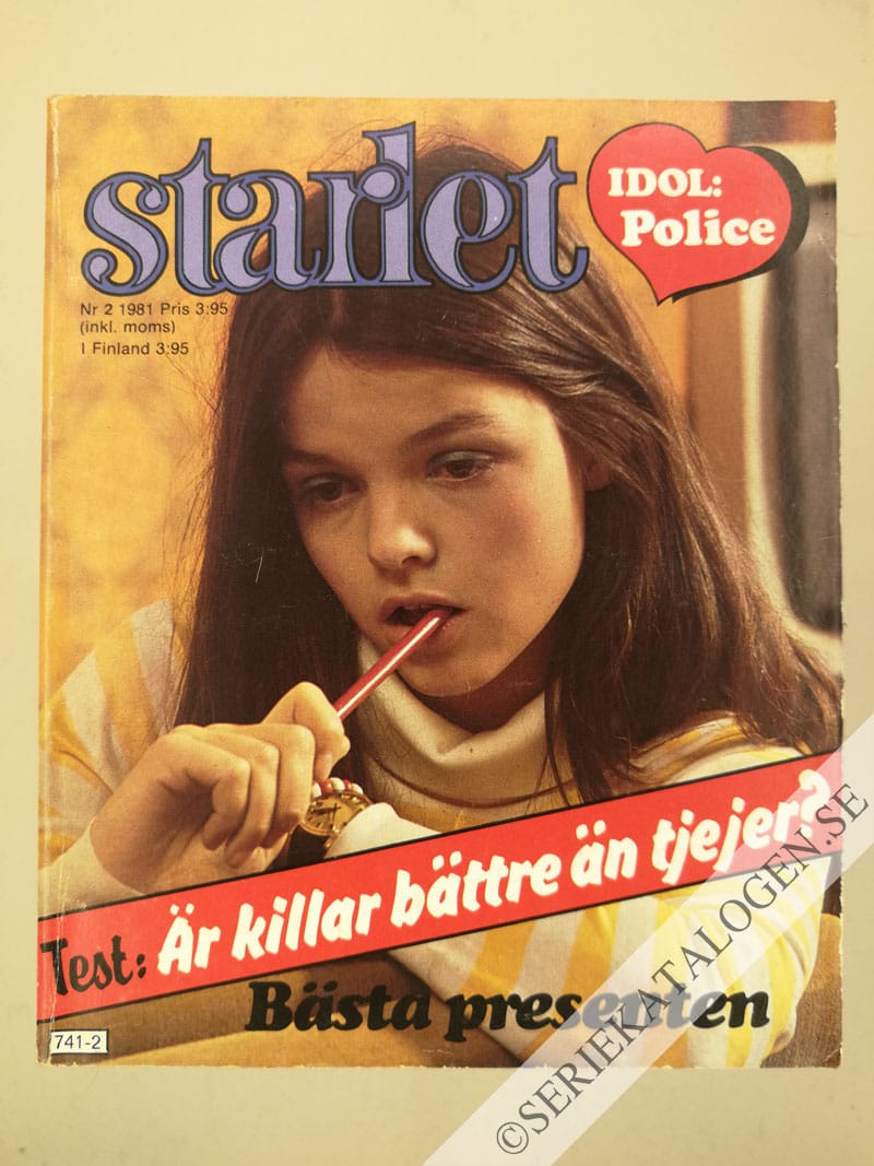Framsida på Starlet #2 (1981)