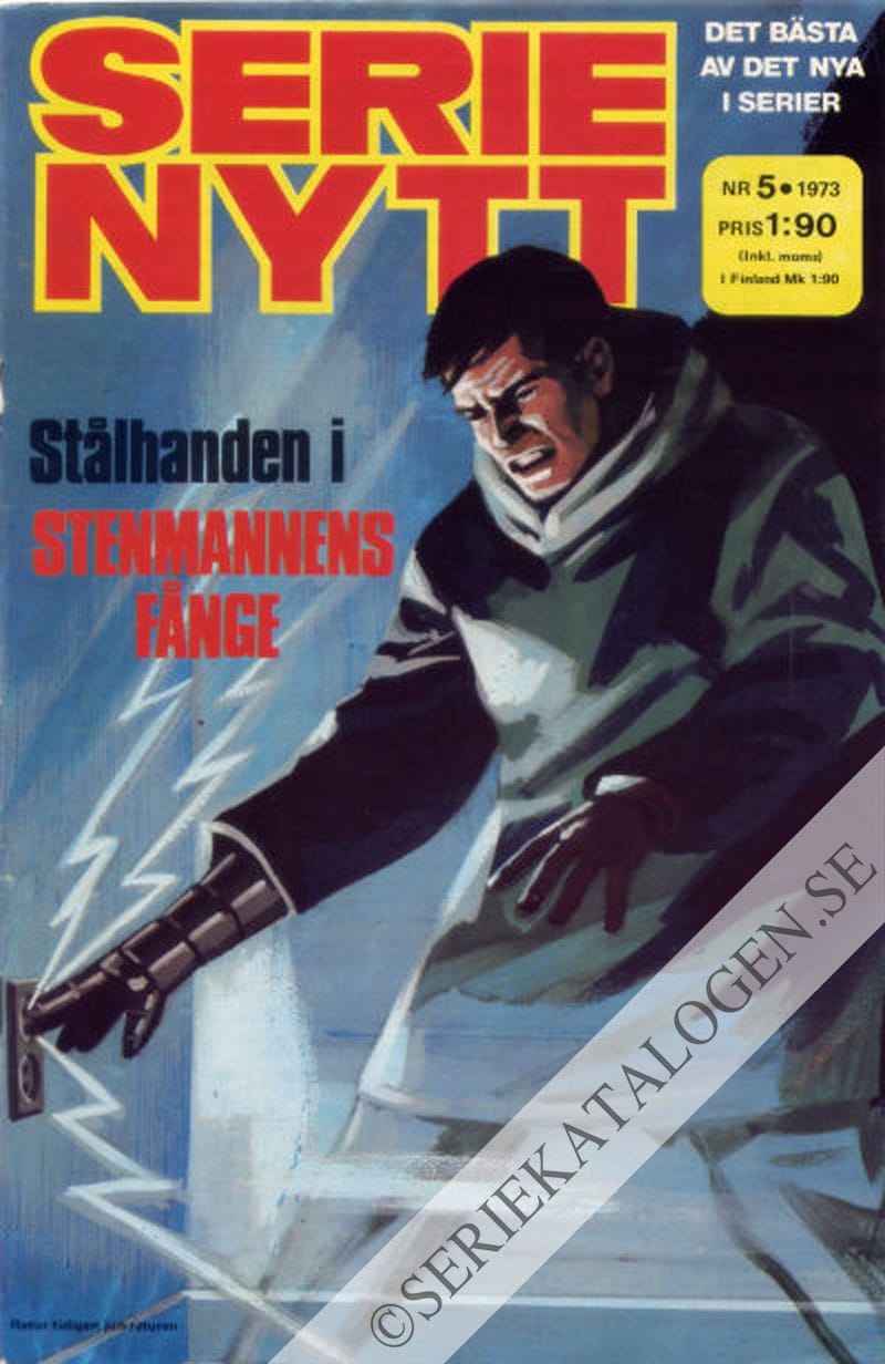 Framsida på Serie-Nytt #5 (1973)