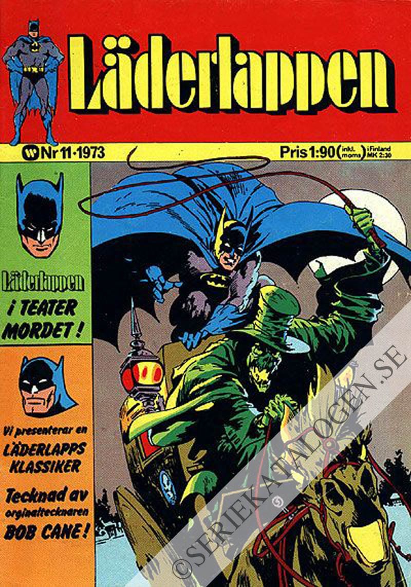 Framsida på Läderlappen och Robin #11 (1973)