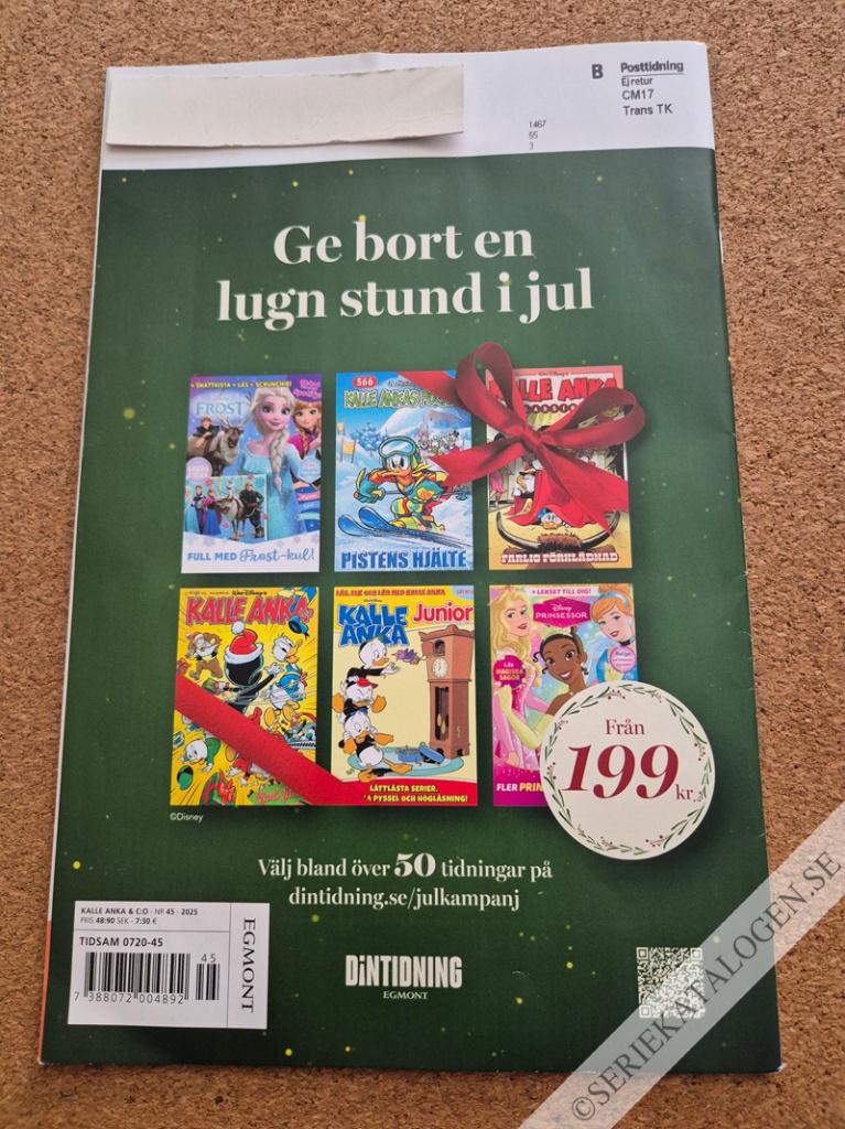 Baksida på Den underliga undervattensbyn (2025)
