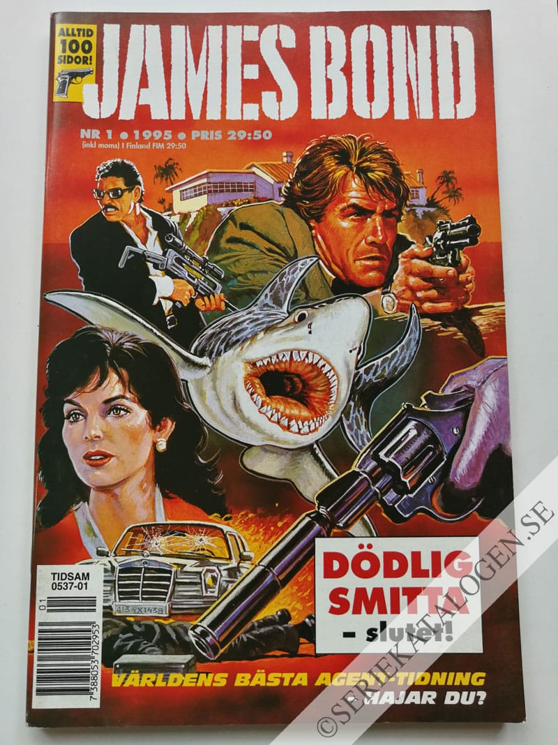 Framsida på James Bond agent 007 #1 (1995)