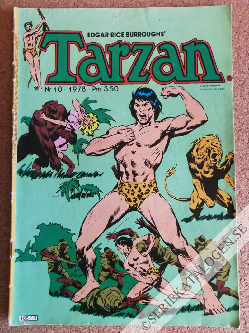 Framsida på Tarzan #10 (1978)