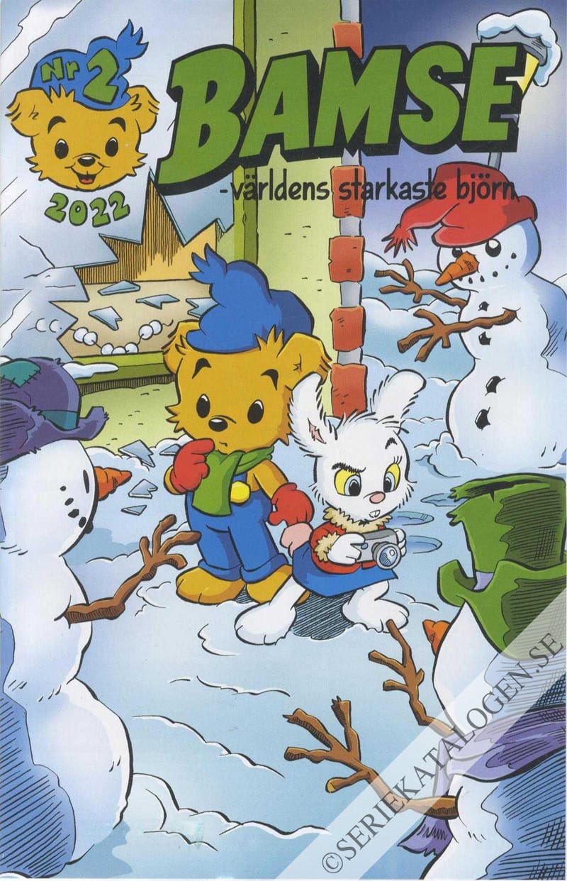 Framsida på Bamse #2 (2022)