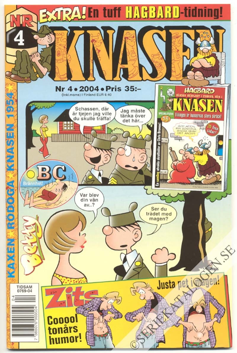 Framsida på Knasen #4 (2004)