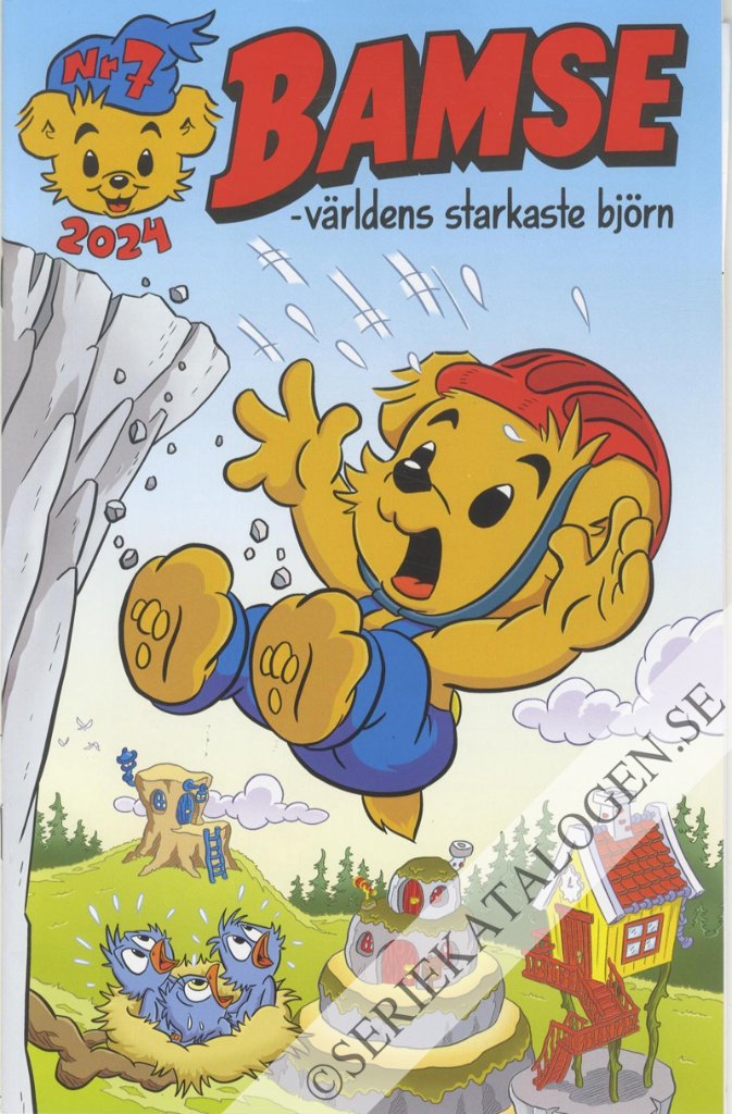 Framsida på Bamse #7 (2024)
