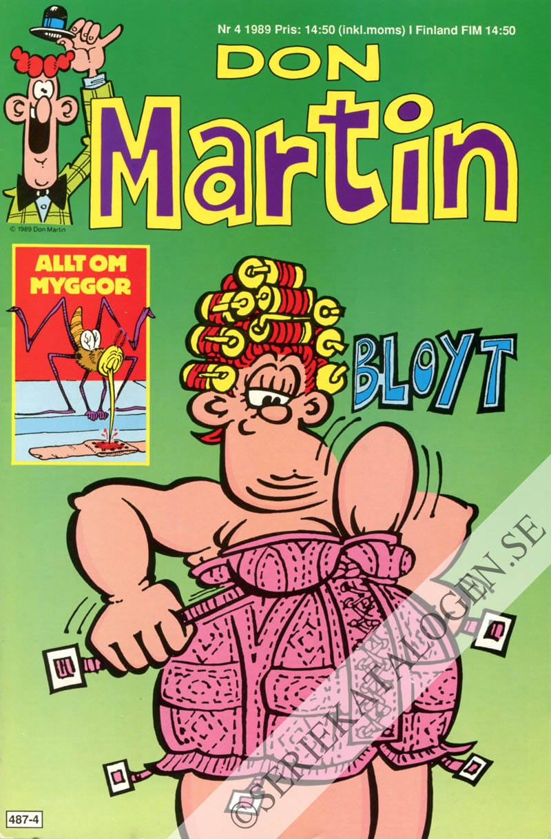 Framsida på Don Martin #4 (1989)