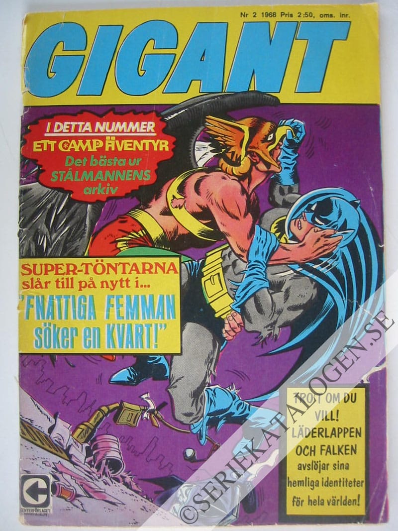 Framsida på Gigant #2 (1968)