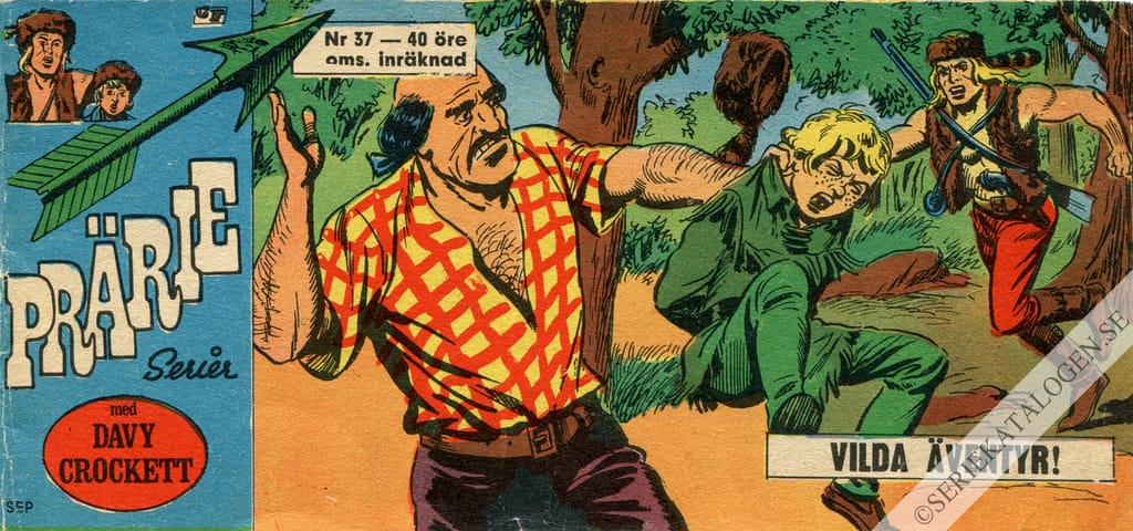 Framsida på Prärie-serier #37 (1966)