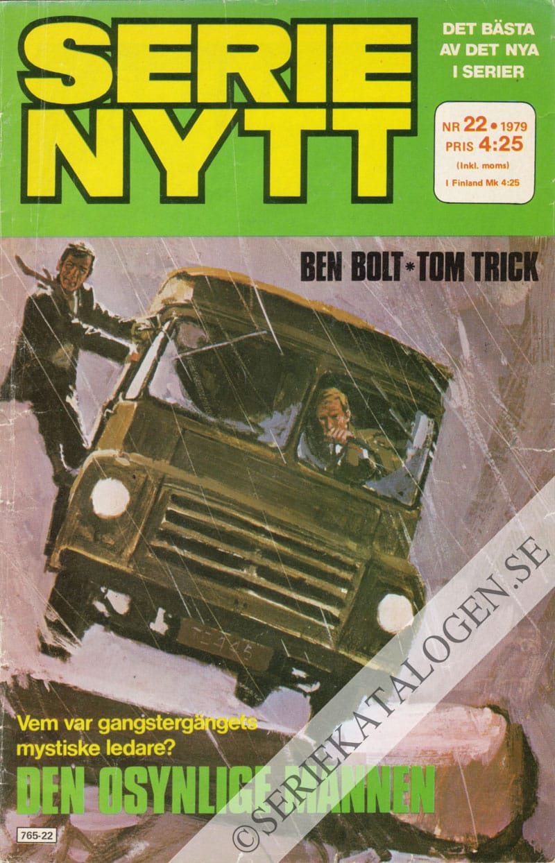 Framsida på Serie-Nytt #22 (1979)