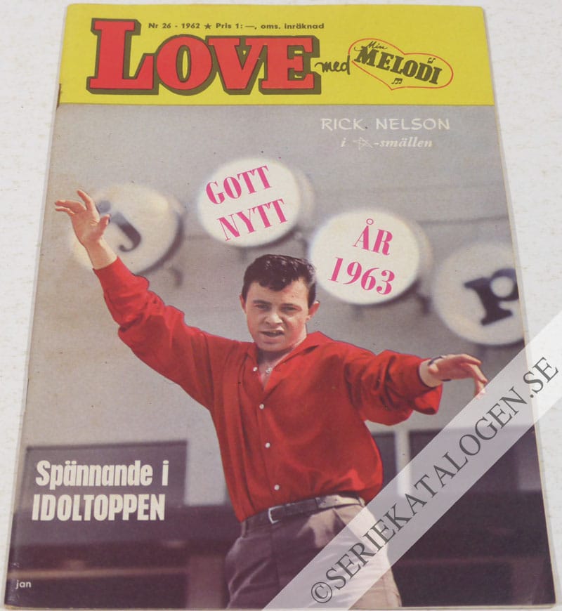 Framsida på Love! #26 (1962)