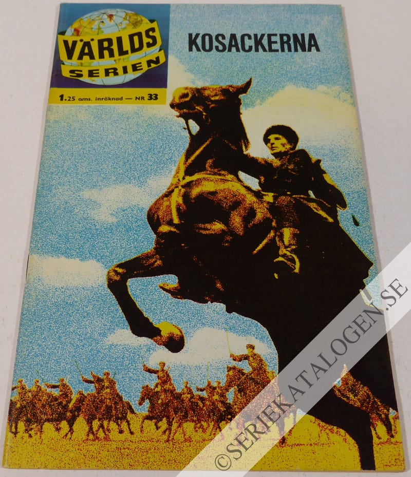 Framsida på Världsserien Kosackerna (1962)