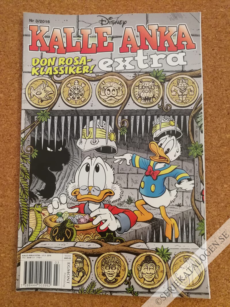 Framsida på Kalle Anka Extra #3 (2016)
