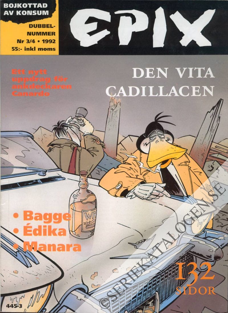 Framsida på Epix #3-4 (1992)