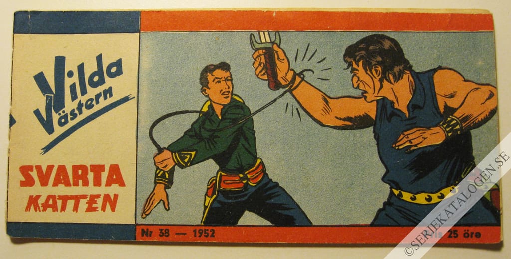 Framsida på Vilda Västern #38 (1952)