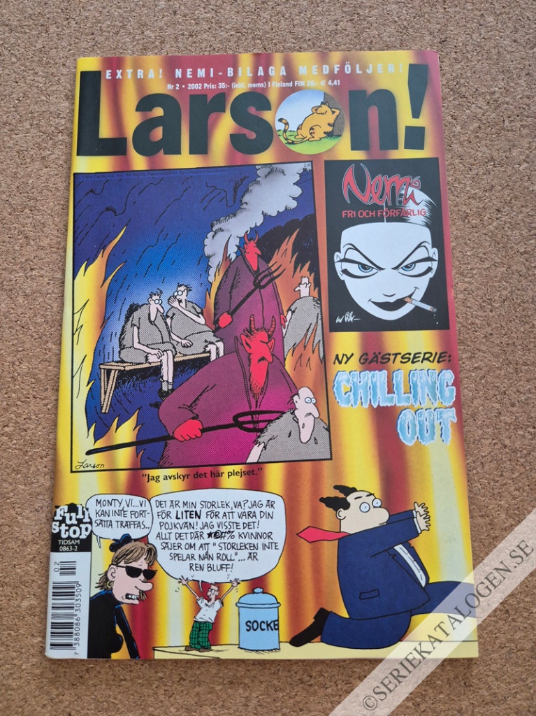Framsida på Larson! #2 (2002)
