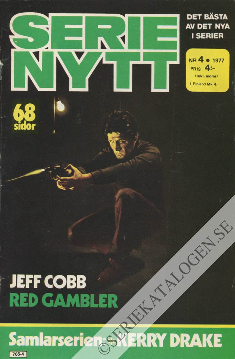 Framsida på Serie-Nytt #4 (1977)