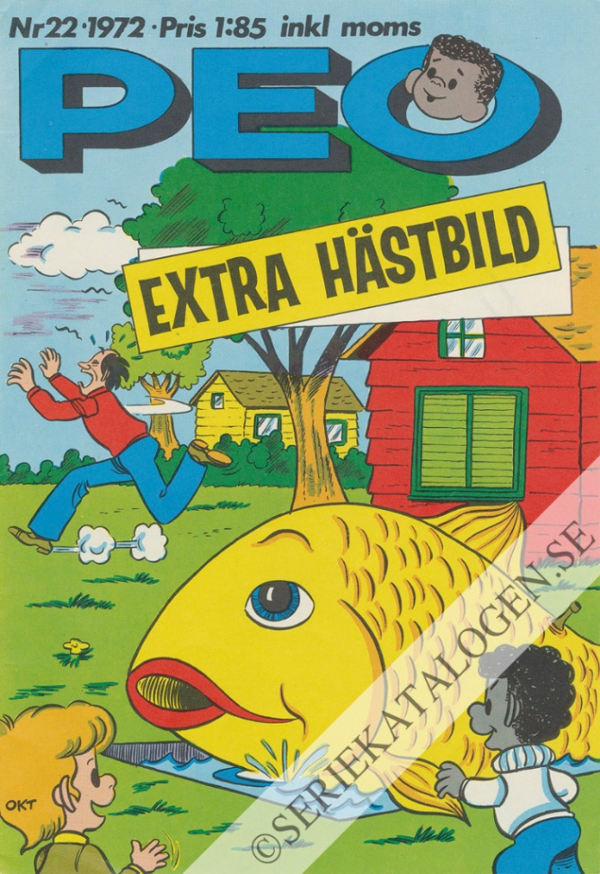 Framsida på Peo #22 (1972)