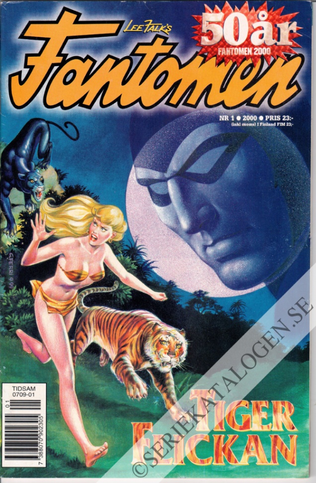 Framsida på Fantomen #1 (2000)