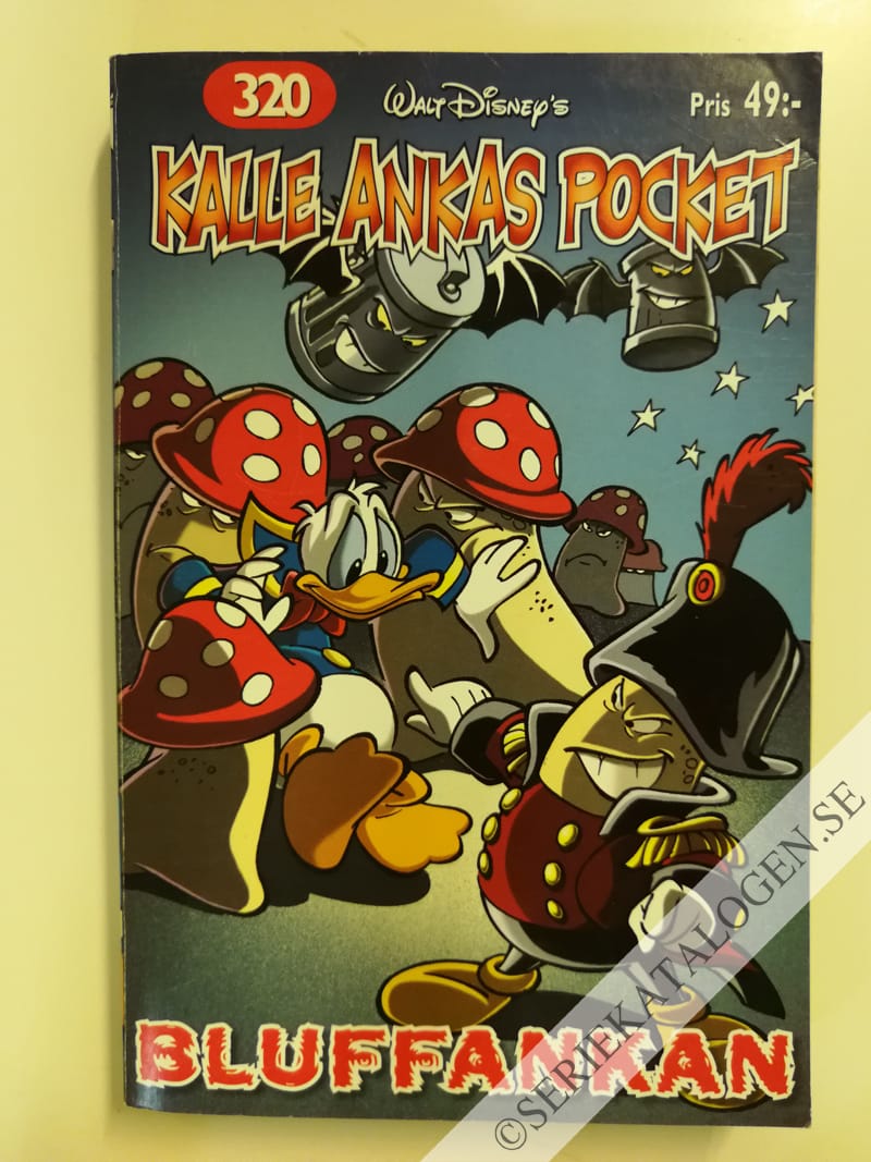 Framsida på Kalle Ankas pocket #320 - Bluffankan (2006)