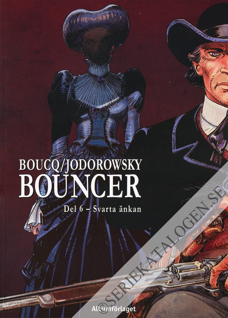 Framsida på Bouncer Svarta änkan (2014)