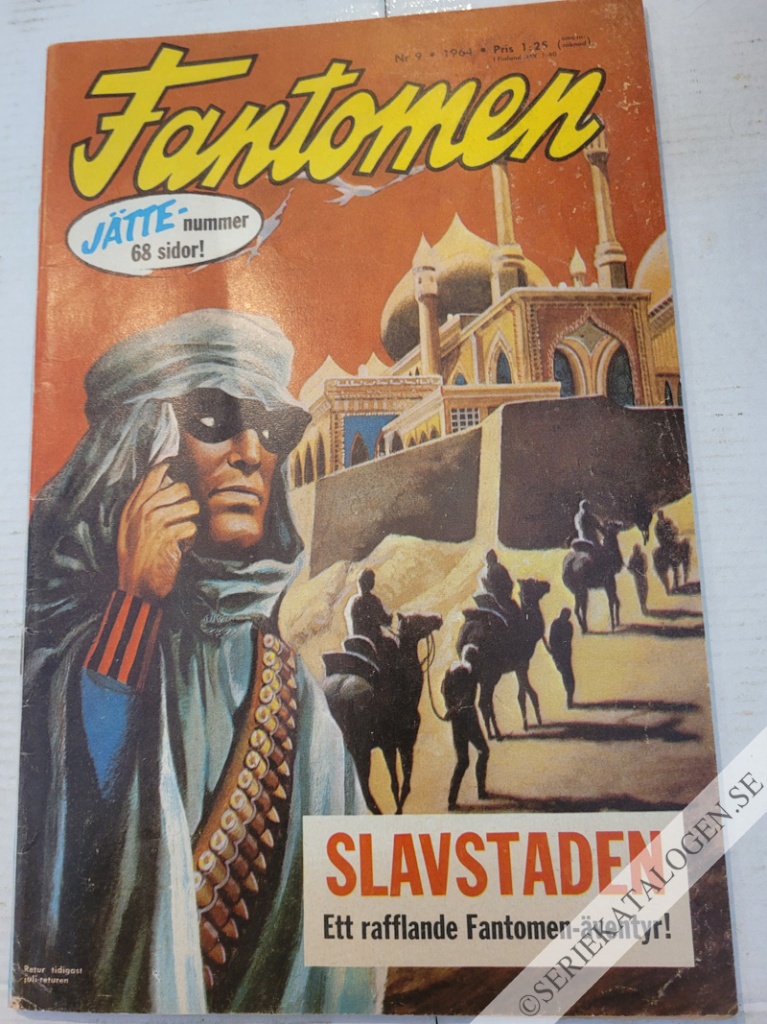 Framsida på Fantomen #9 (1964)